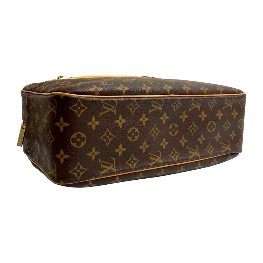 LOUIS VUITTON Brown Monogram Leather Shoulder Bag - Picture 7 of 10